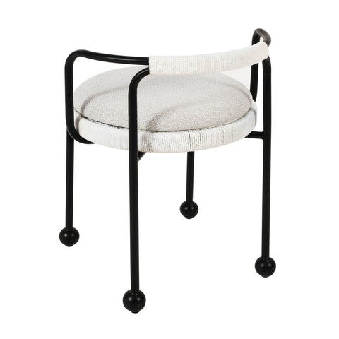 Florence Ravenna Cream Outdoor Dining Chair - image 5