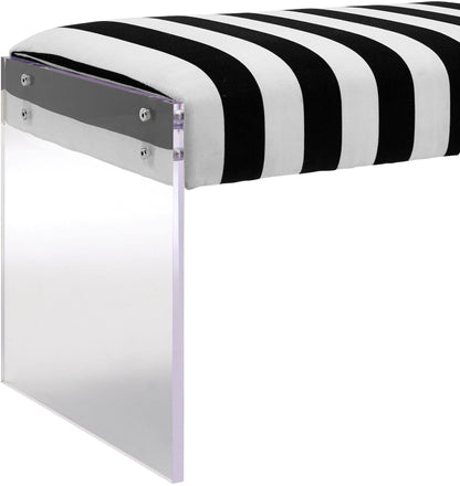 Tropea Paris Velvet/Acrylic Bench