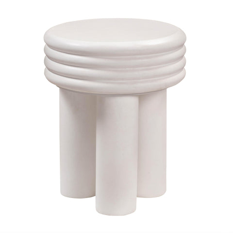 Colette Devereux Concrete Indoor/Outdoor Round Side Table - image 1