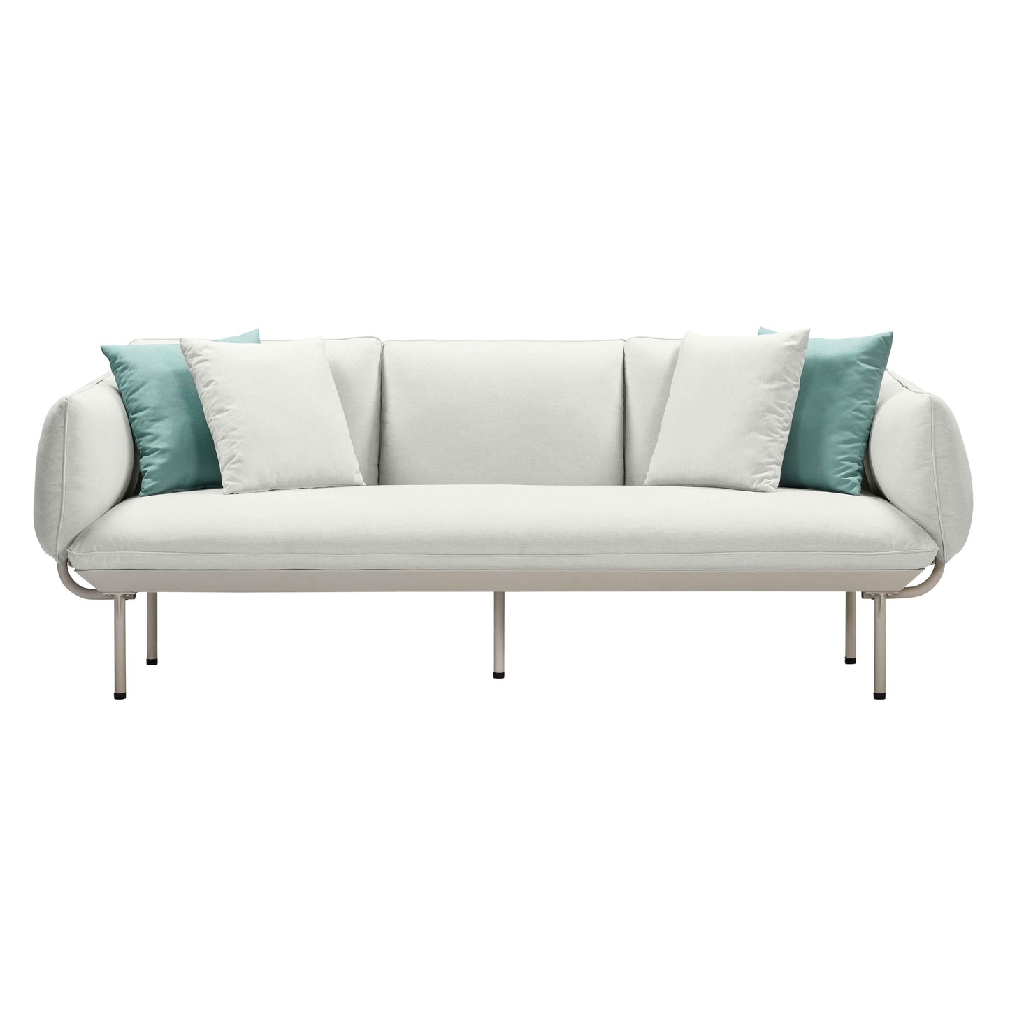 koah light grey outdoor sofa