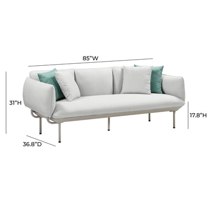 Koah Light Grey Outdoor Sofa