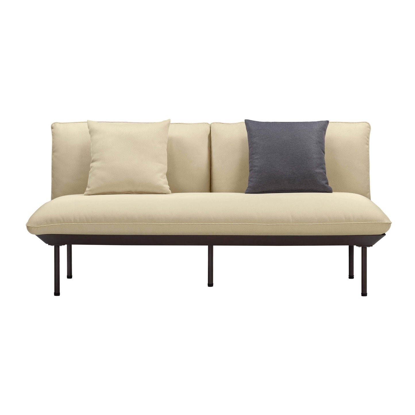 koah beige outdoor loveseat