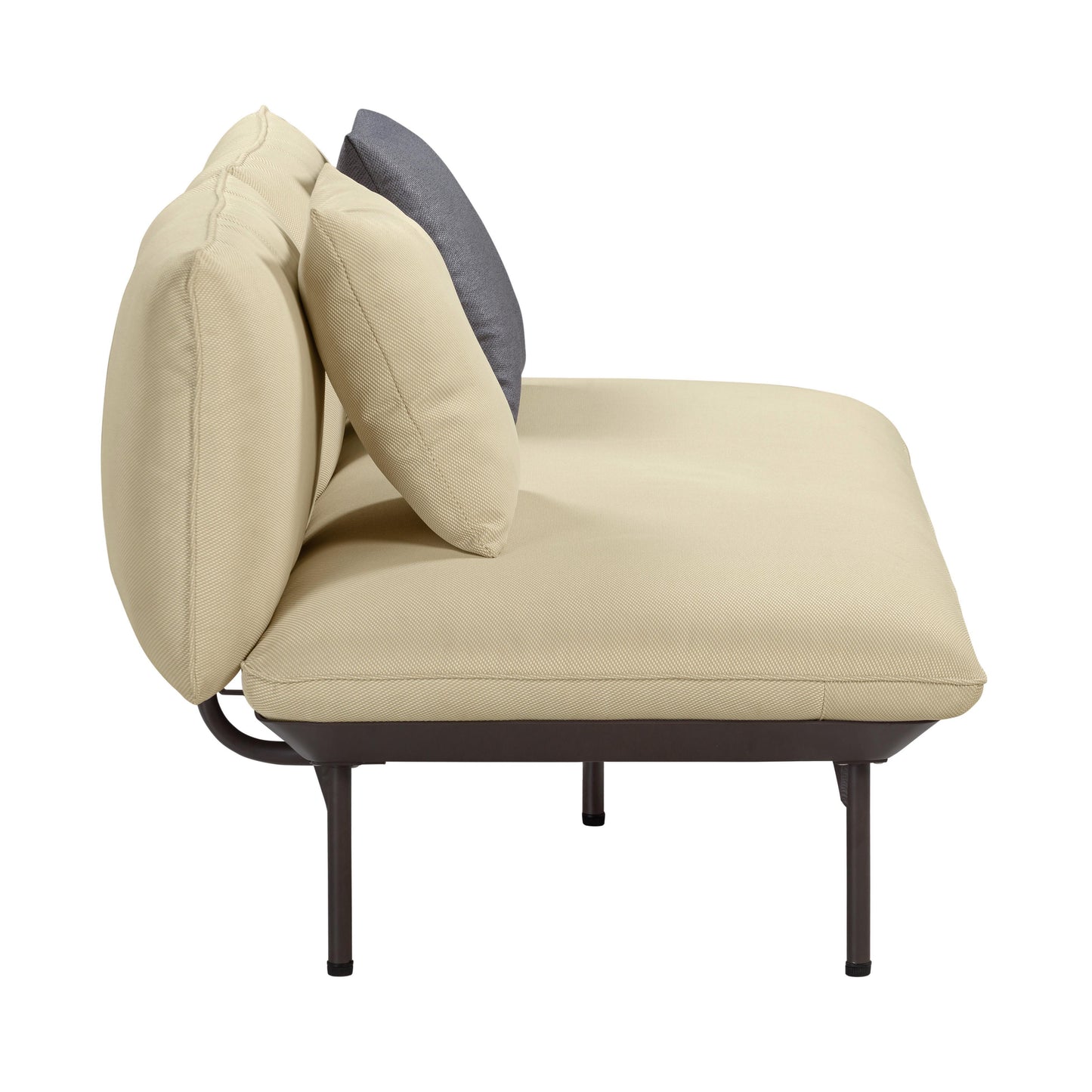 koah beige outdoor loveseat