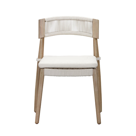 Dakota Cream Outdoor Dining Chair - Set of 2