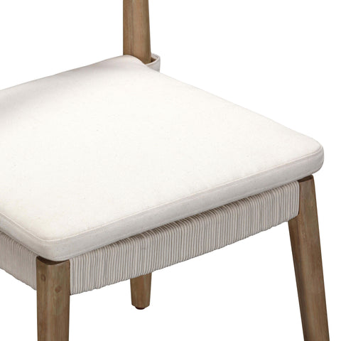 Amelie Laurent Cream Outdoor Dining Chair - Set of 2 - image 7