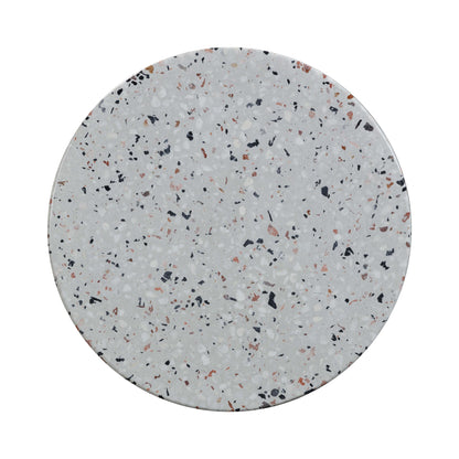 Gianna Faux Terrazzo Indoor / Outdoor Round Side Table