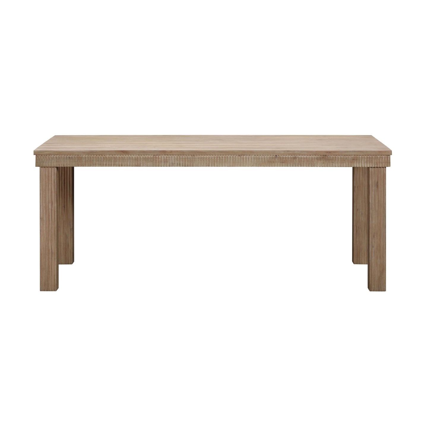 esther natural 75 inch rectangular outdoor dining table