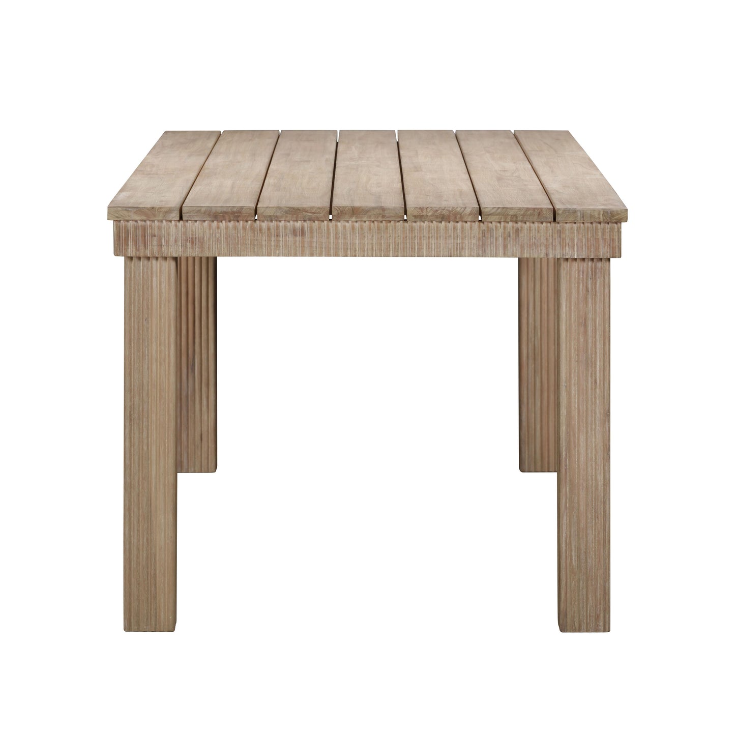 esther natural 75 inch rectangular outdoor dining table