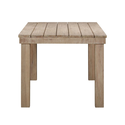 Esther Natural 75 Inch Rectangular Outdoor Dining Table