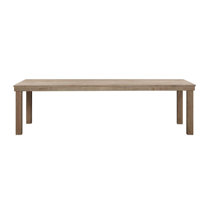 Esther Natural 108 Inch Rectangular Outdoor Dining Table