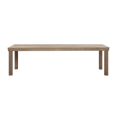 Esther Natural 108 Inch Rectangular Outdoor Dining Table