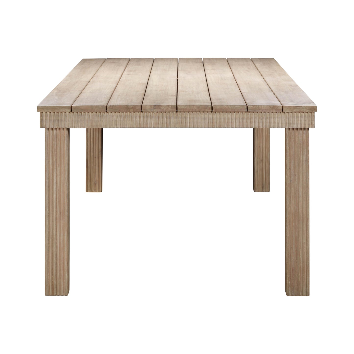 esther natural 108 inch rectangular outdoor dining table