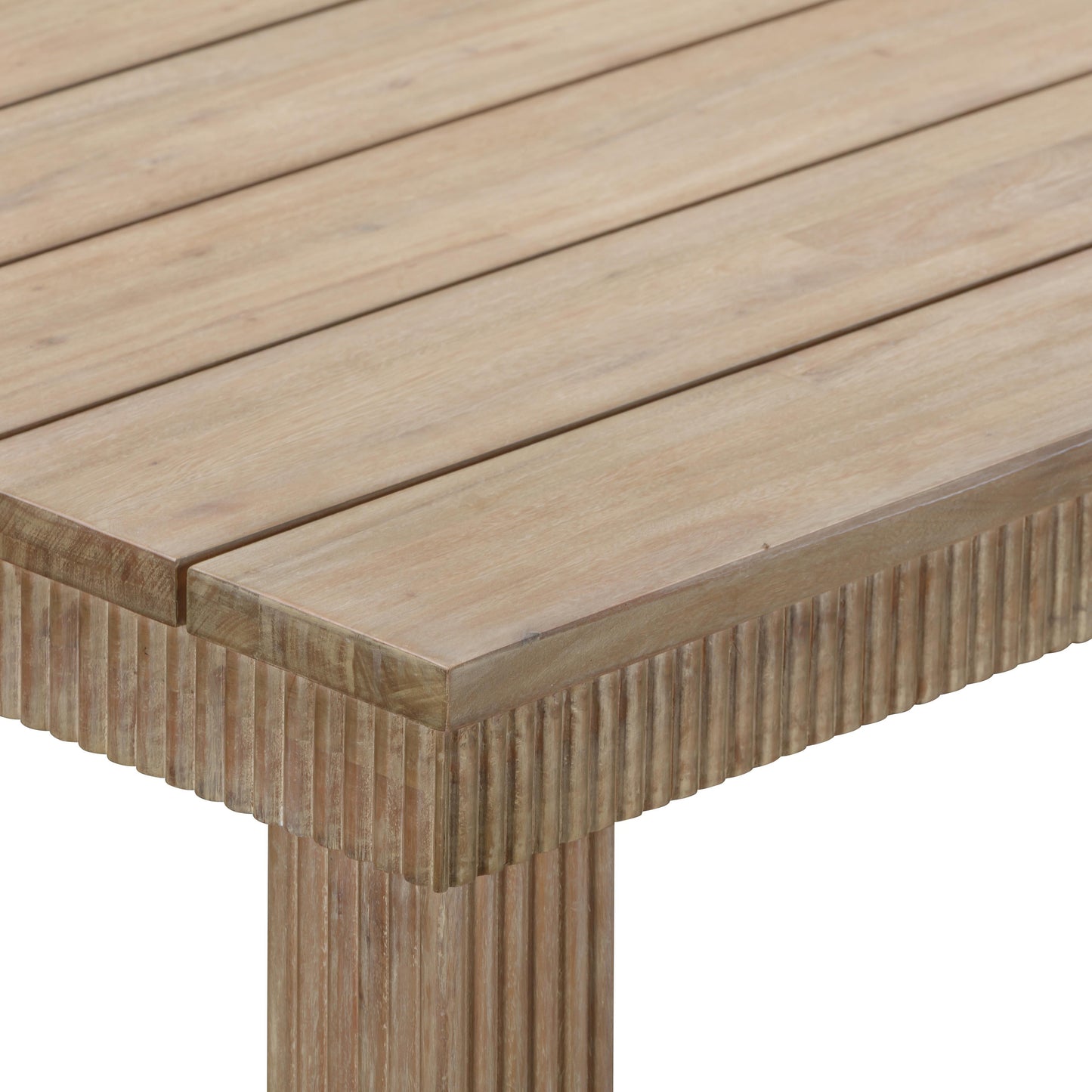 esther natural 108 inch rectangular outdoor dining table