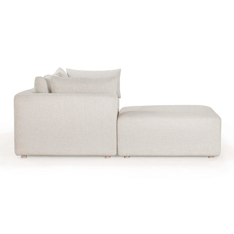 Camille Loire 4-Piece Cream Performance Fabric Outdoor Modular Sectional - image 7