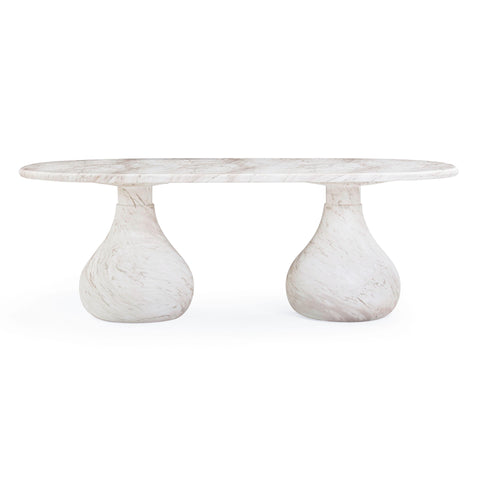 Giselle StClair 87" Concrete Indoor/Outdoor Dining Table - image 3