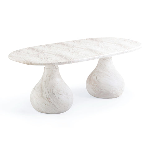 Giselle StClair 87" Concrete Indoor/Outdoor Dining Table - image 4