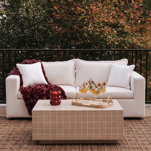 Odette Siena 85" Indoor/Outdoor Sofa - image 2