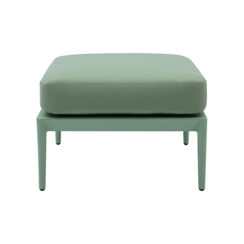 Pratt Moss Green Outdoor Ottoman