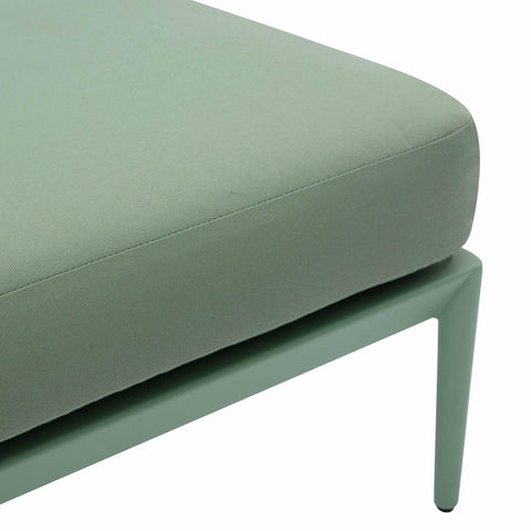 Pratt Moss Green Outdoor Ottoman