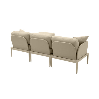 Pratt Taupe Modular Outdoor Sectional