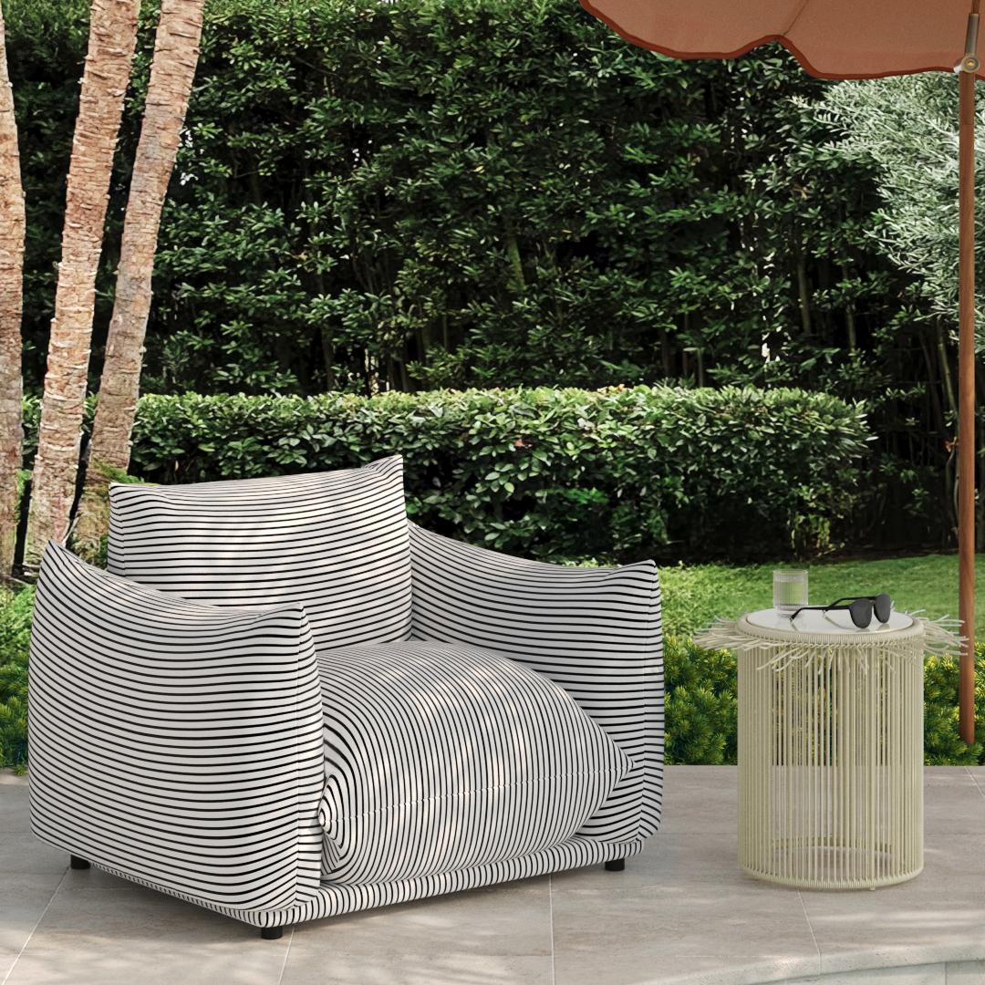 addyson cream outdoor side table