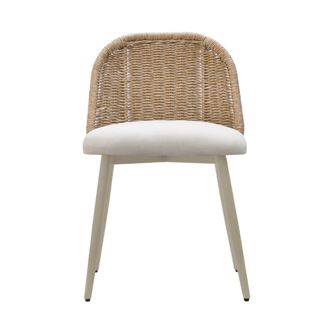 Isabelle Arden Rattan Performance Fabric Dining Chair - image 3