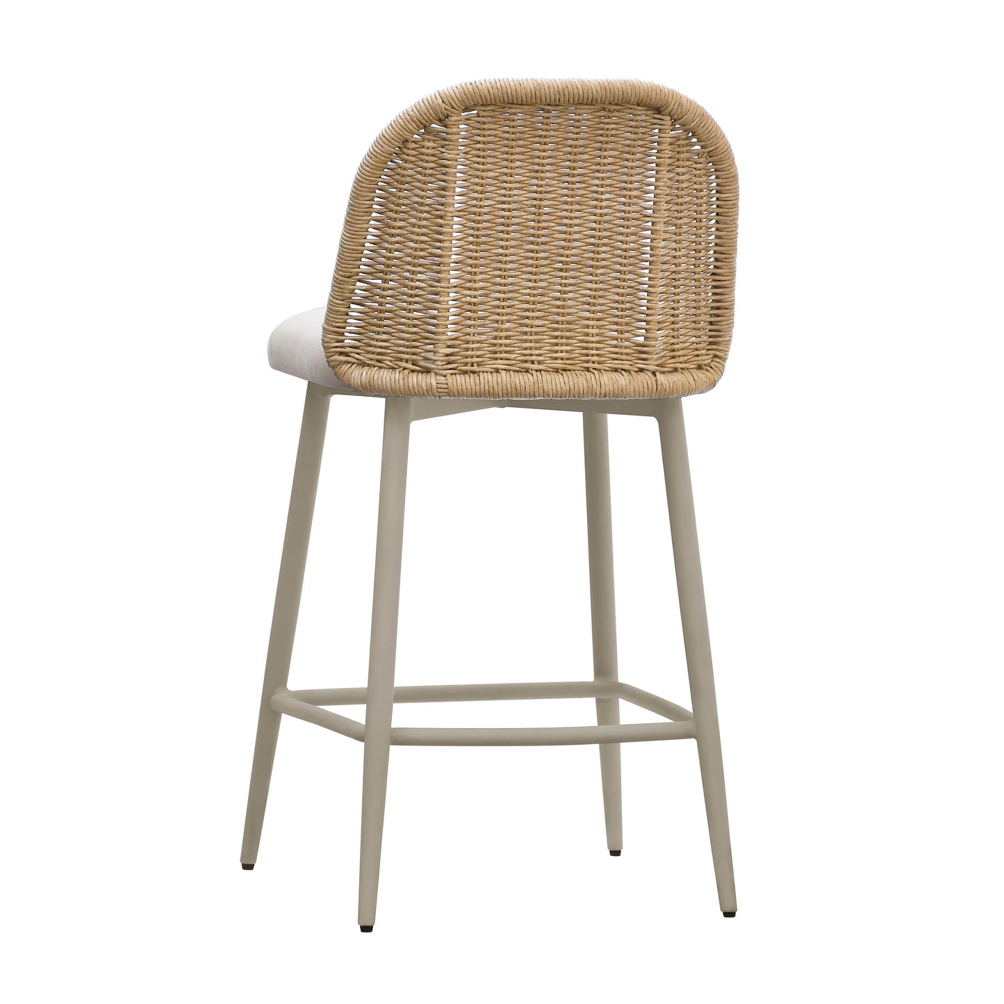 arena cream outdoor counter stool