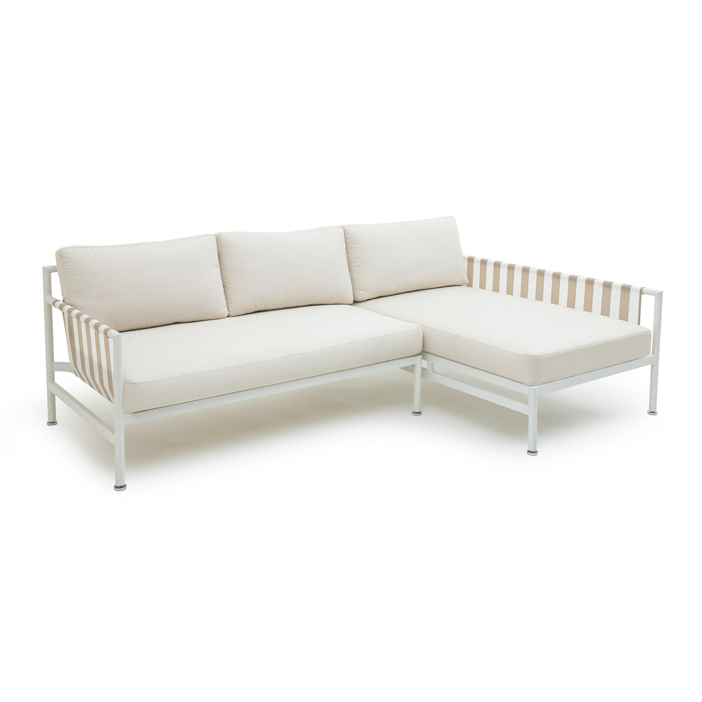 dunes cream outdoor sectional - raf