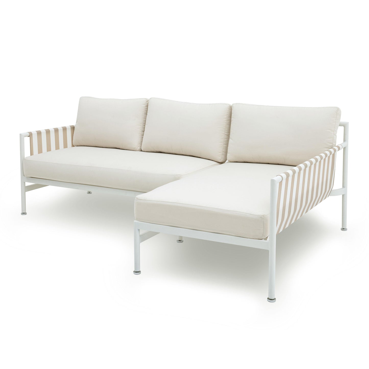 dunes cream outdoor sectional - raf