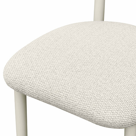 Estelle Bellamy Textured Contract-Grade Fabric Outdoor Dining Side Chair - image 6