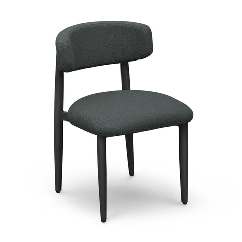 Estelle Bellamy Textured Contract-Grade Fabric Outdoor Dining Side Chair - image 1