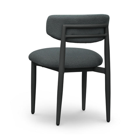 Estelle Bellamy Textured Contract-Grade Fabric Outdoor Dining Side Chair - image 5