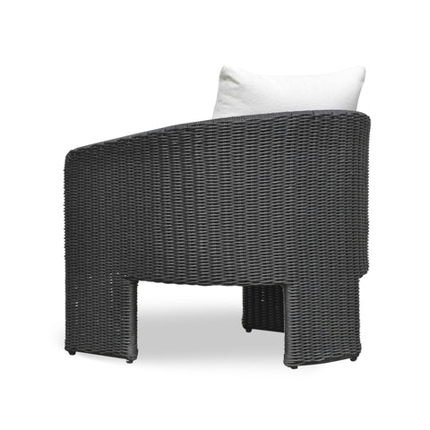 Isabelle Arden Rattan Performance Fabric Outdoor Accent Chair - image 5