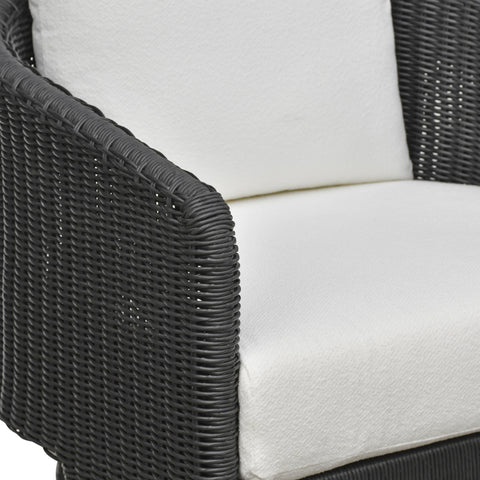 Isabelle Arden Rattan Performance Fabric Outdoor Accent Chair - image 6