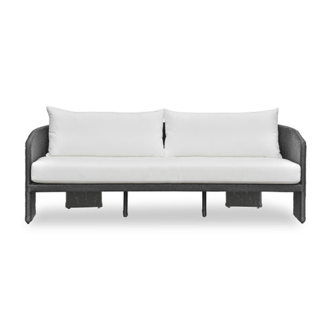 Isabelle Arden 80" Rattan Performance Fabric Outdoor Sofa - image 3