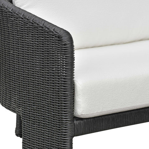 Isabelle Arden 80" Rattan Performance Fabric Outdoor Sofa - image 7