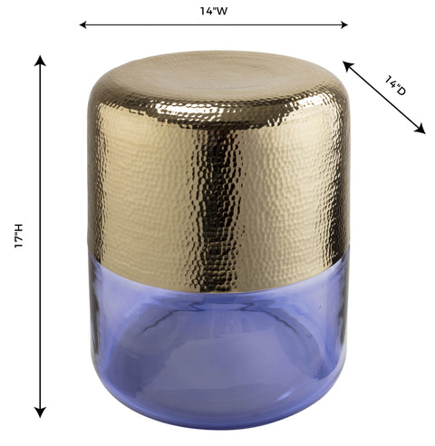 Kiki Purple Side Table