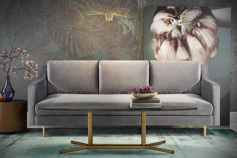 Sarai Black Marble Coffee Table