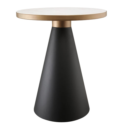 Rosalie Savoy Marble Round Side Table - image 2