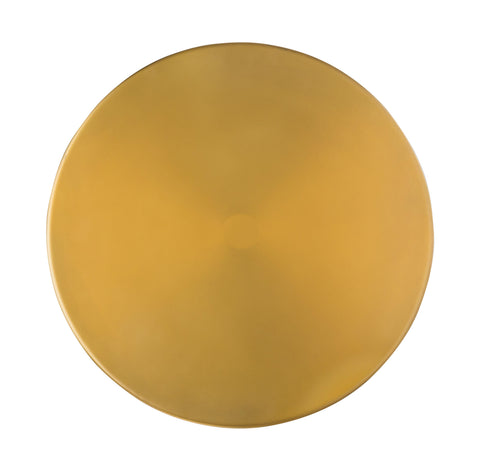 Cynthia Glass/Brass Side Table