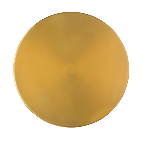 Delphine Capri Glass and Brass Side Table - image 5