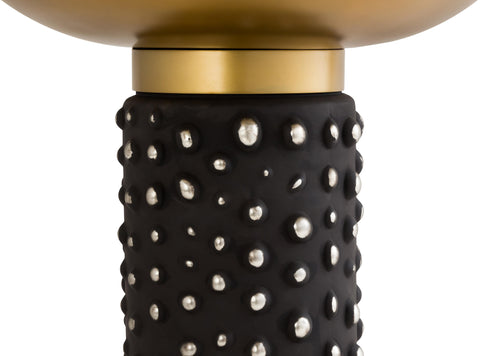 Delphine Capri Glass and Brass Side Table - image 6