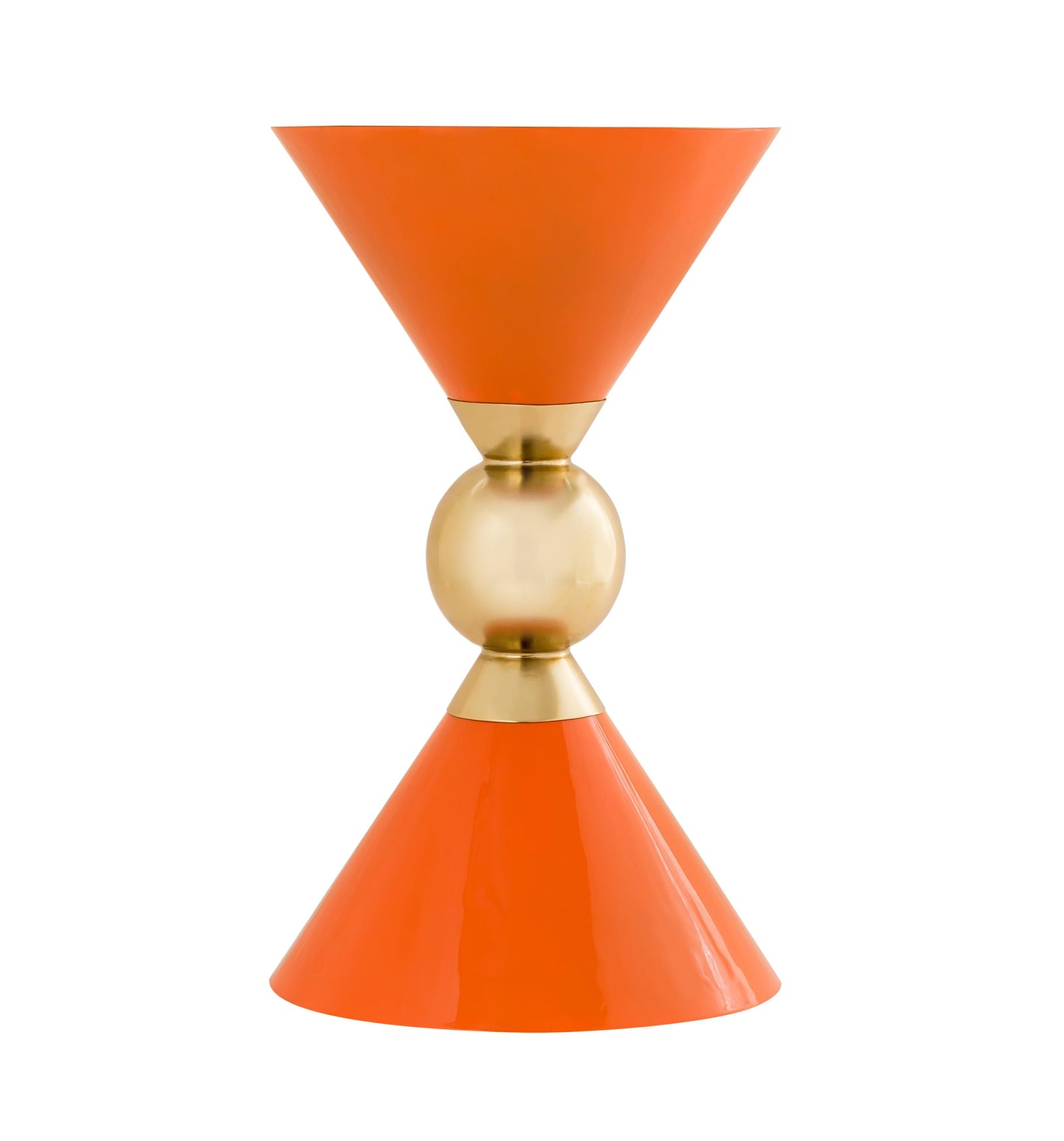 minori orange side table