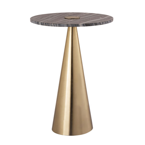 Camille Arden Marble Side Table - image 3