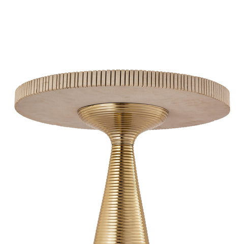 Aurelia Chantilly Ribbed Side Table - image 7