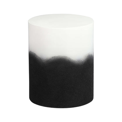 Akiba Black and White Side Table