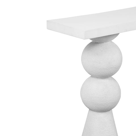 Giselle Montrose 53" White Console Table - image 4