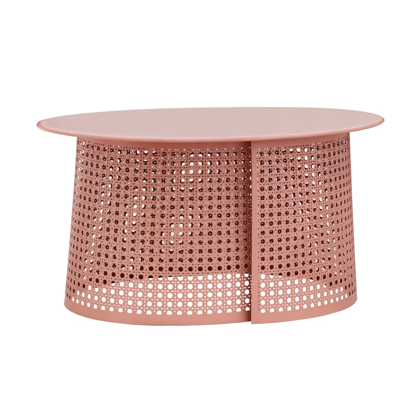 romp coral pink coffee table