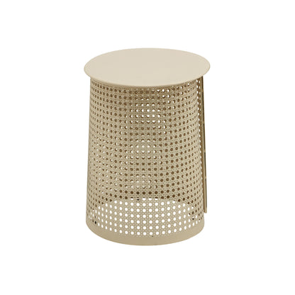 Romp Eggnog Cream Side Table