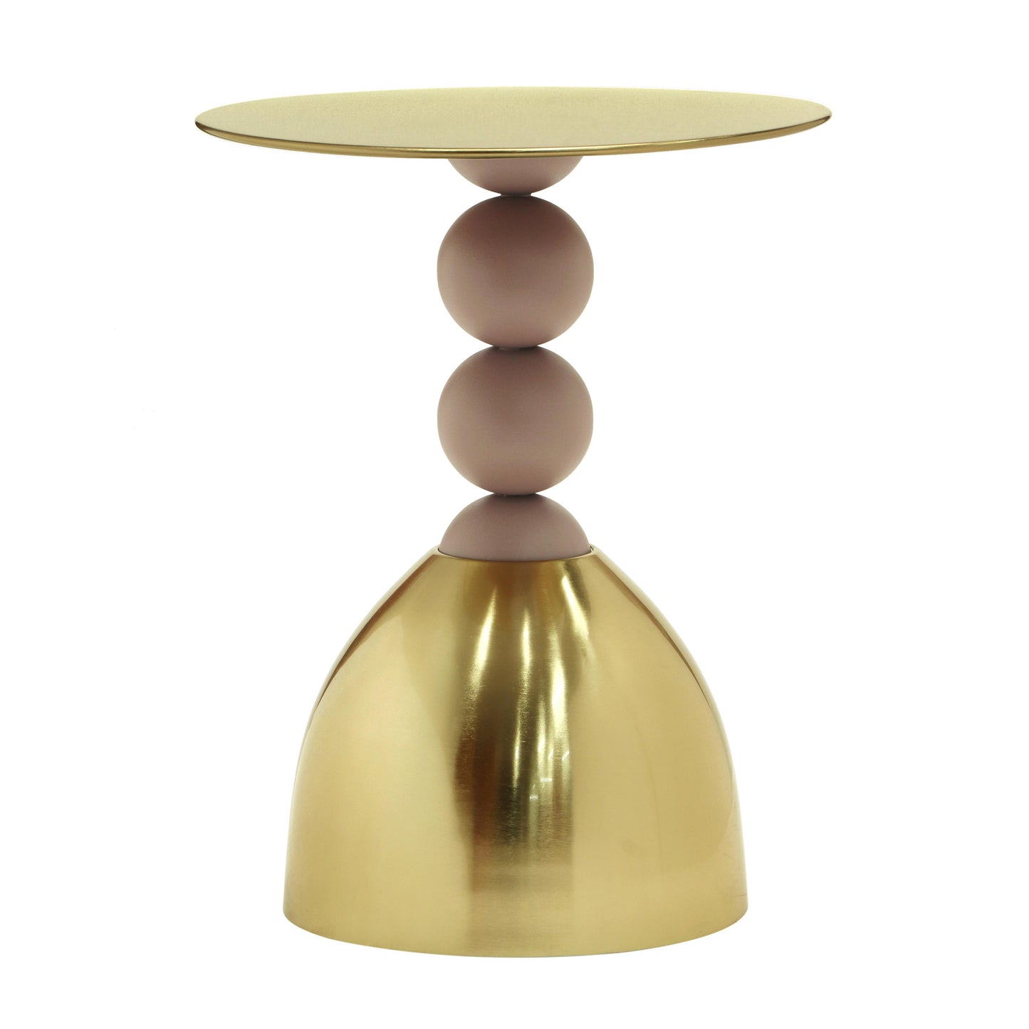 leonie gold side table